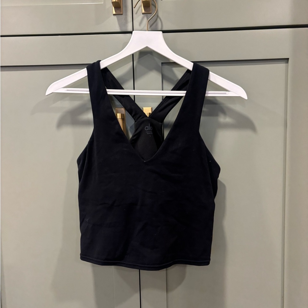 Alo Yoga Black Tank